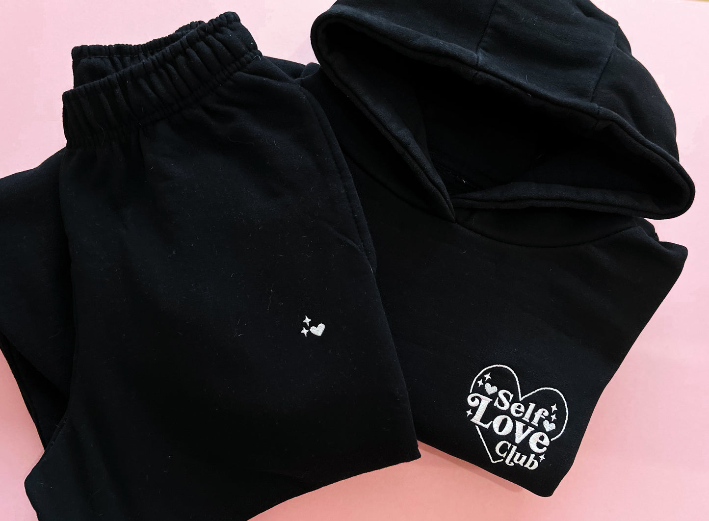 Self love club joggers 🖤
